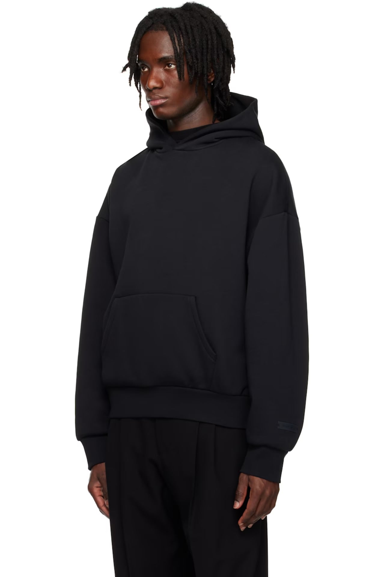 Fear Of God Essentianls Classic Hoodie (SS25) Jet Black