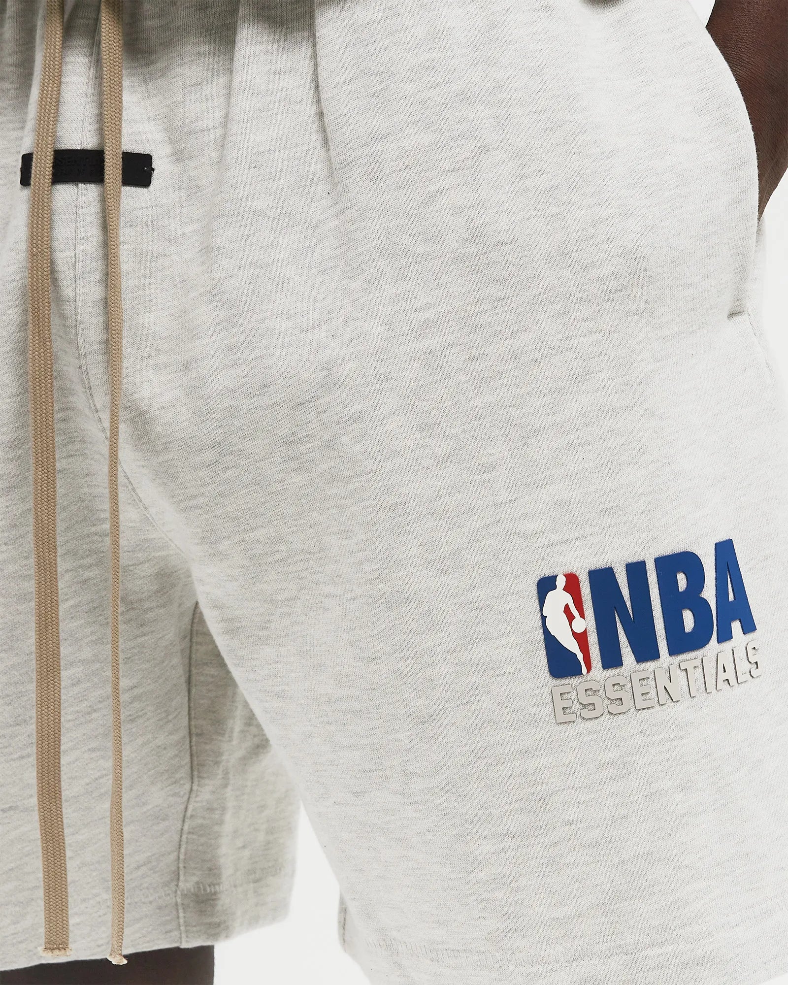 Fear of God Essentials x NBA Sweatshorts 'Light Heather'