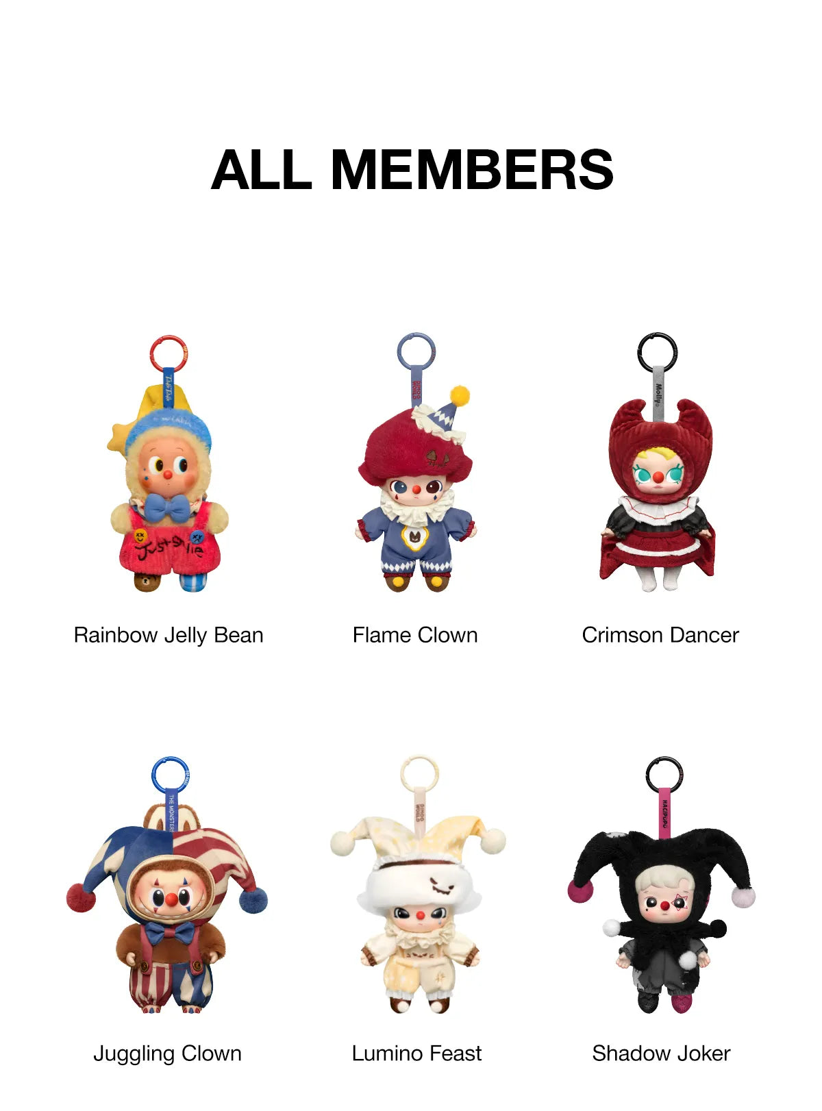 Pop Mart Why So Serious Series Labubu Vinyl Plush Pendant Sealed Case (8 Blind Boxes)