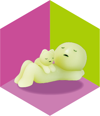 Smiski Sunday Series Single Blind Box