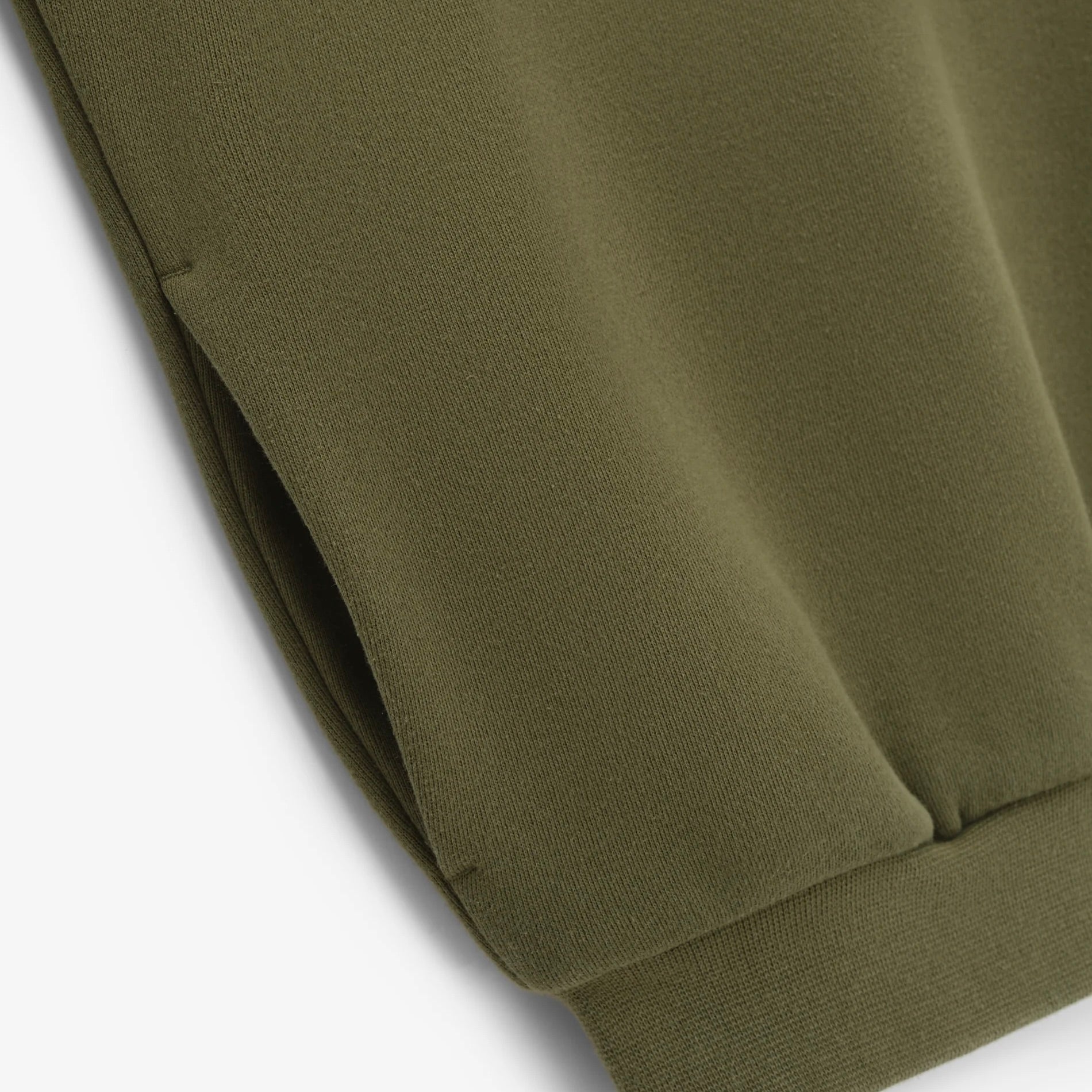 Fear Of God Essentials Fleece Crewneck (FW24) Military