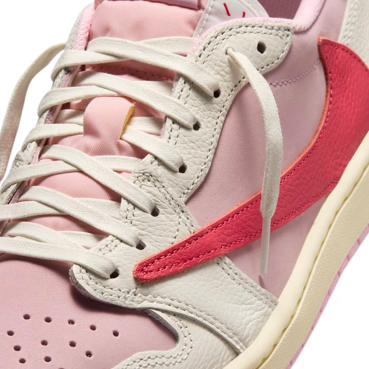 Jordan 1 Low Travis Scott Sail Tropical Pink