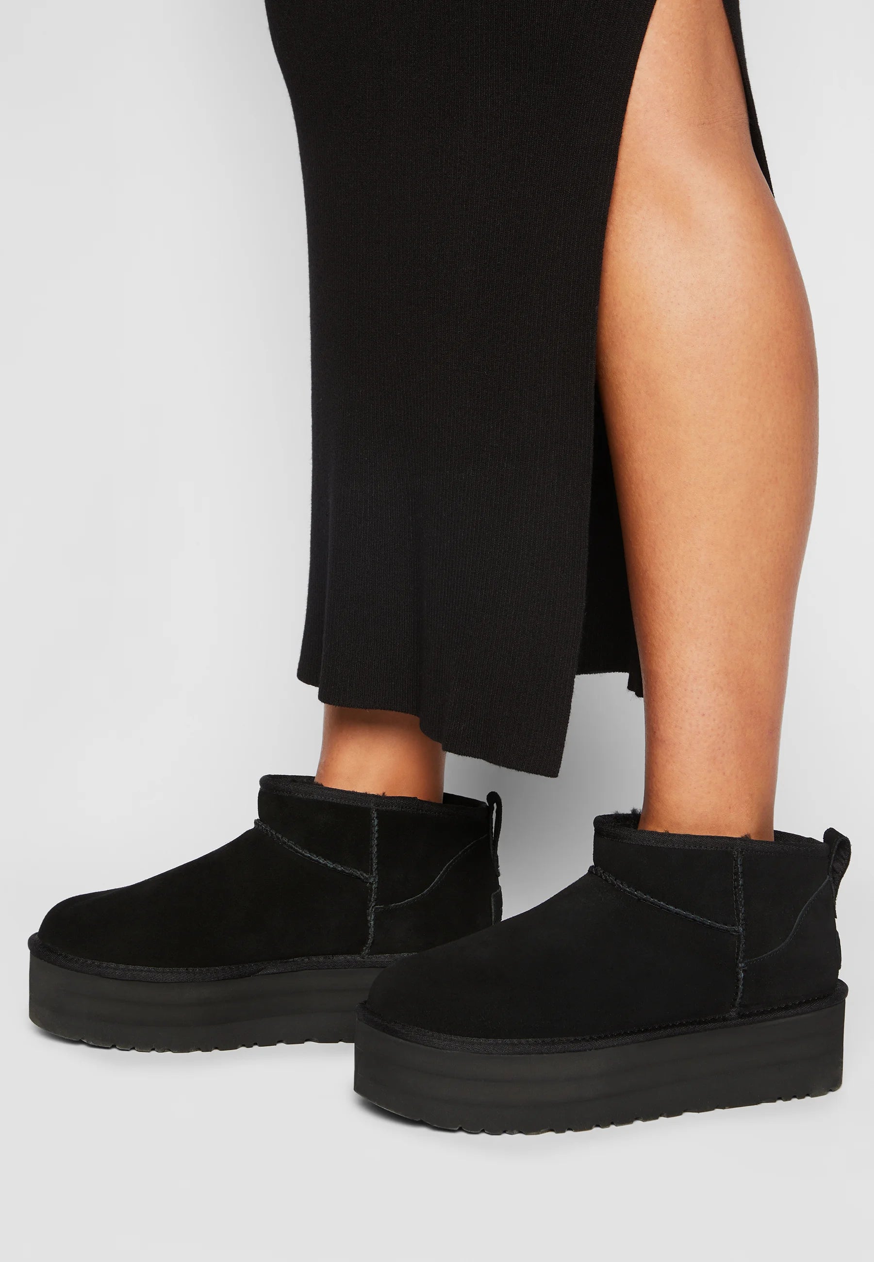 UGG Classic Ultra Mini Platform Boot Black