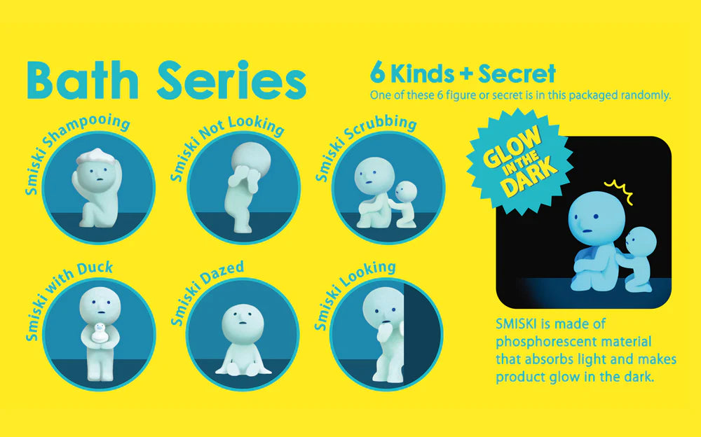 Smiski Bath Series Single Blind Box