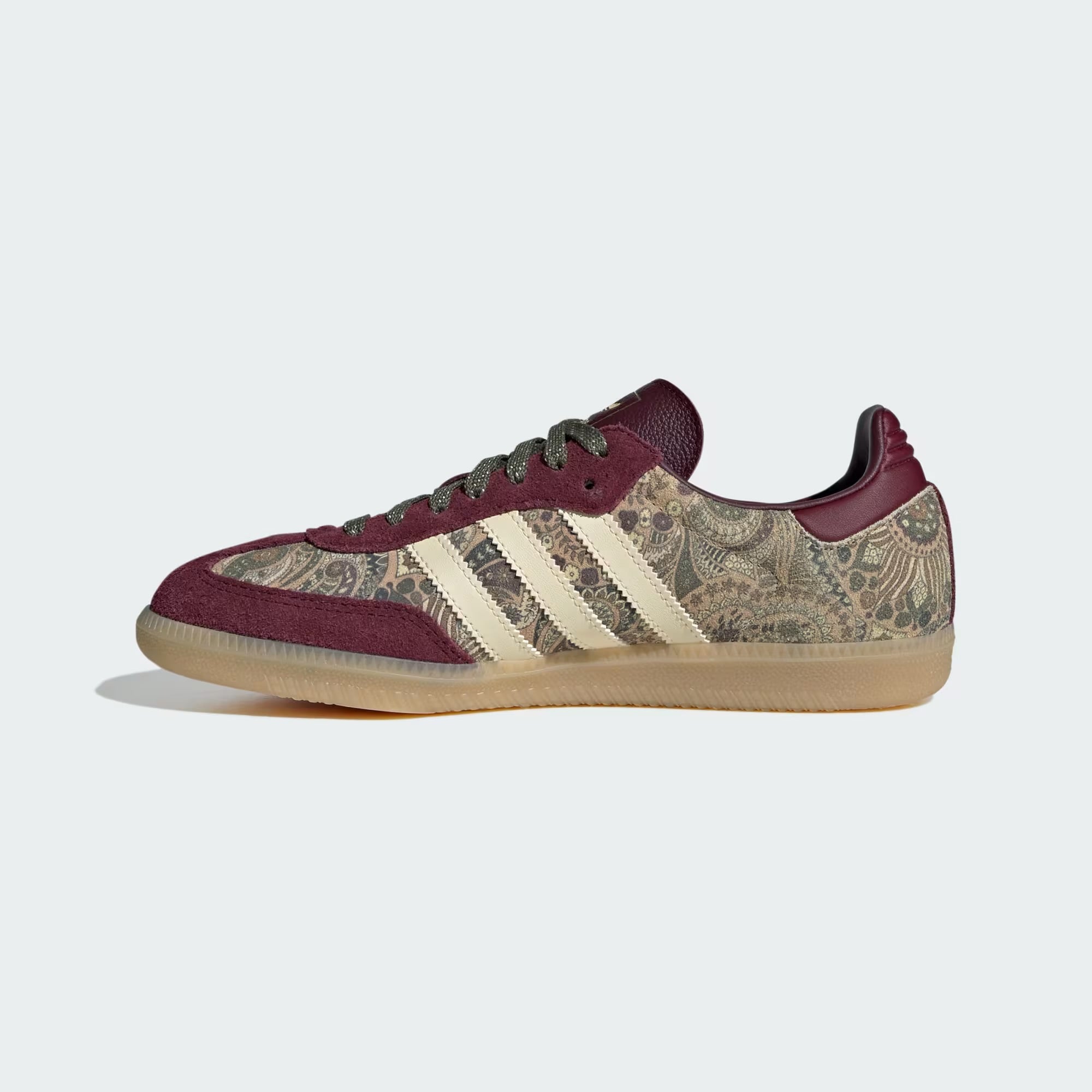 Adidas Samba OG Liberty London Maroon Warm Vanilla