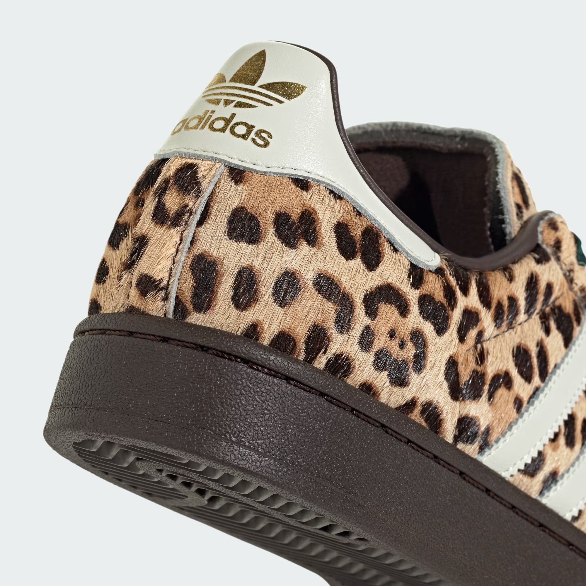 Adidas Superstar II Leopard Dark Brown Ivory