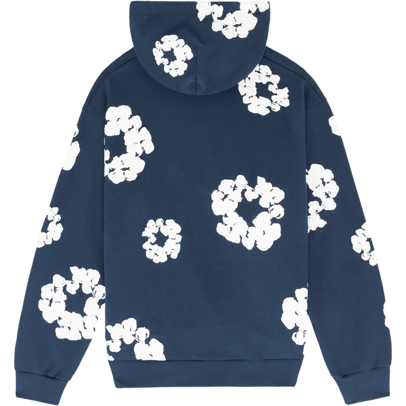 Denim Tears The Cotton Wreath Hoodie Navy