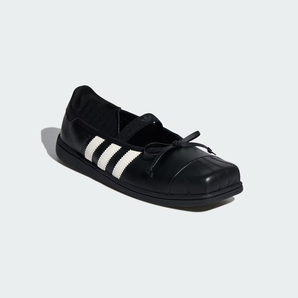 Adidas Superstar Square Toe Ballet JENNIE Black Offf White