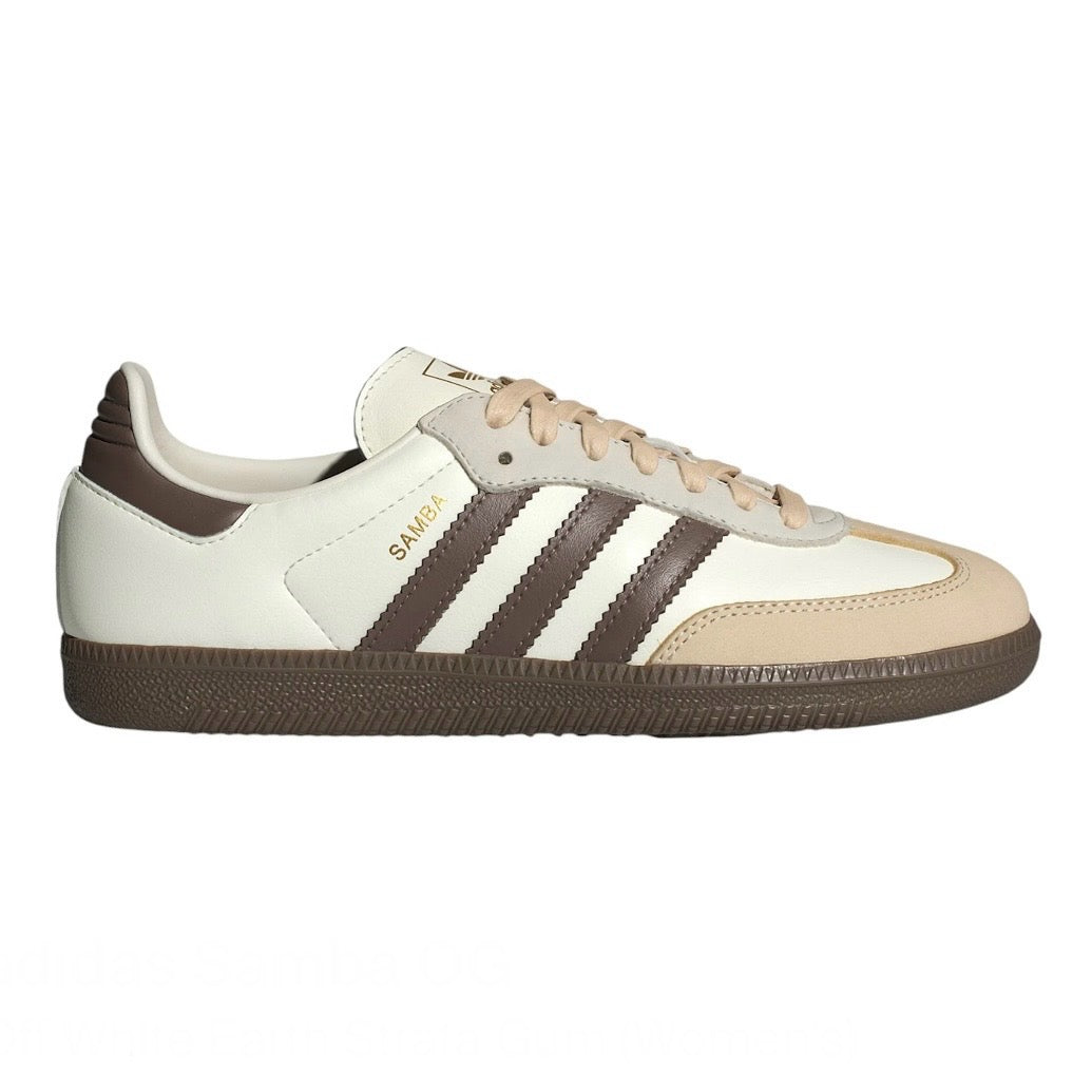 Adidas Samba OG Off White Earth Strata Gum (Women’s)