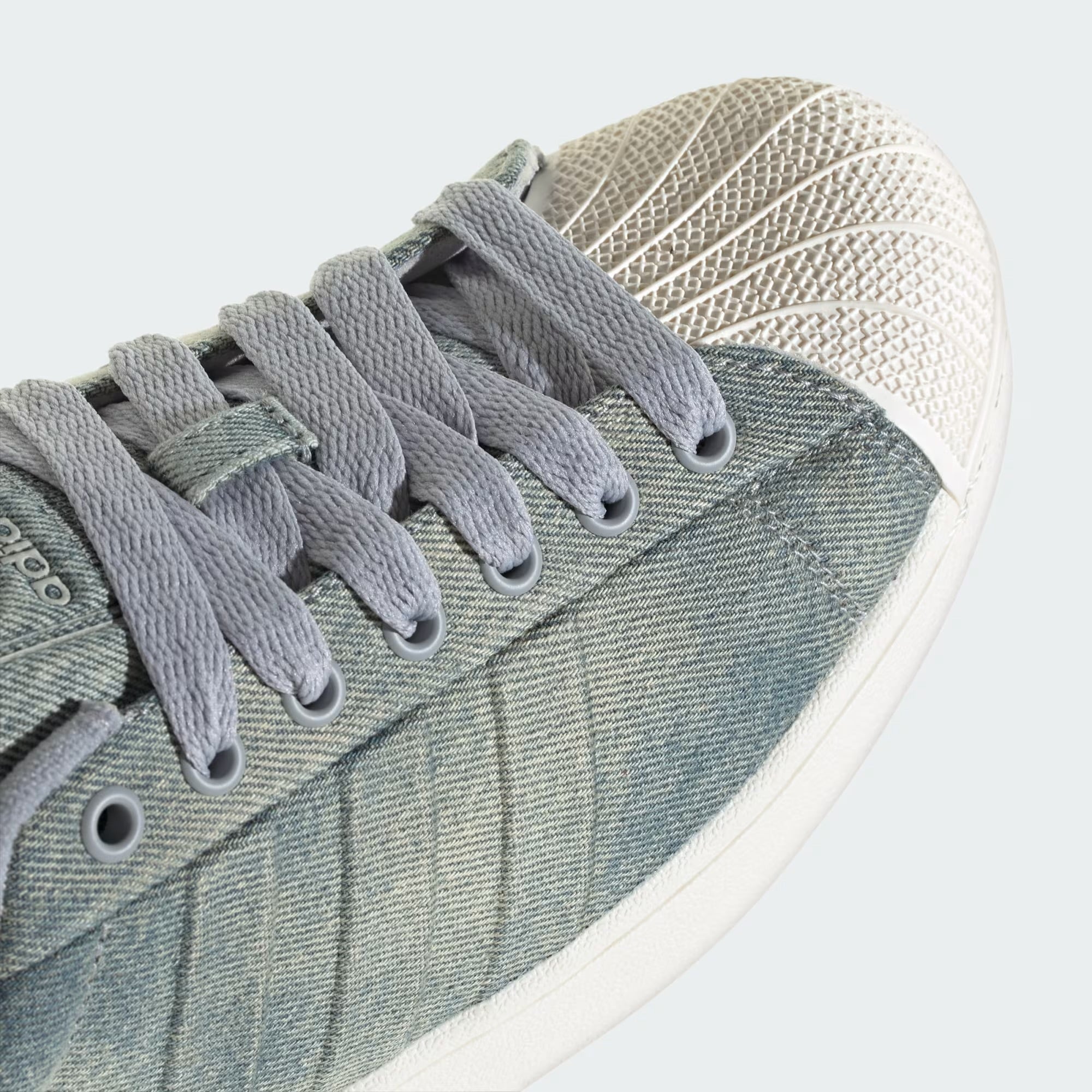 Adidas Superstar II Denim Halo Silver White