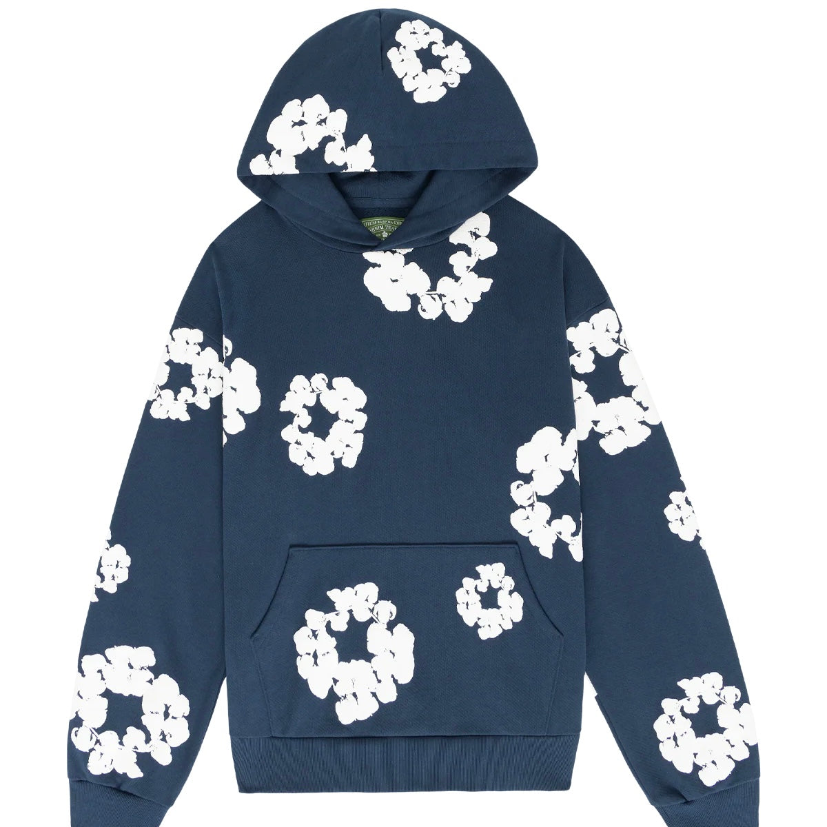 Denim Tears The Cotton Wreath Hoodie Navy