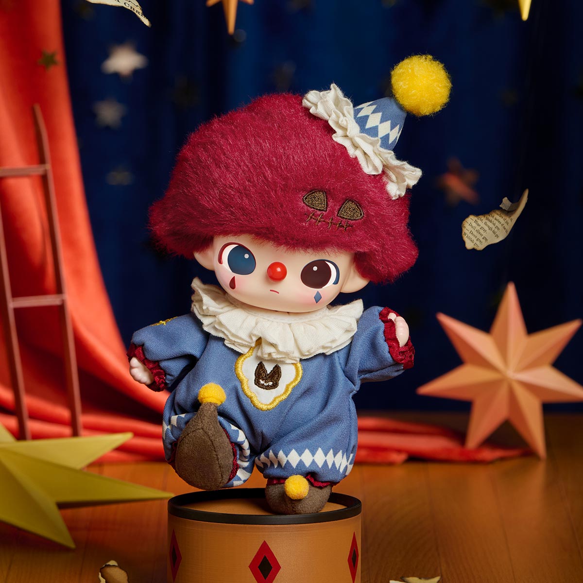 Pop Mart Why So Serious Series Labubu Vinyl Plush Pendant Sealed Case (8 Blind Boxes)