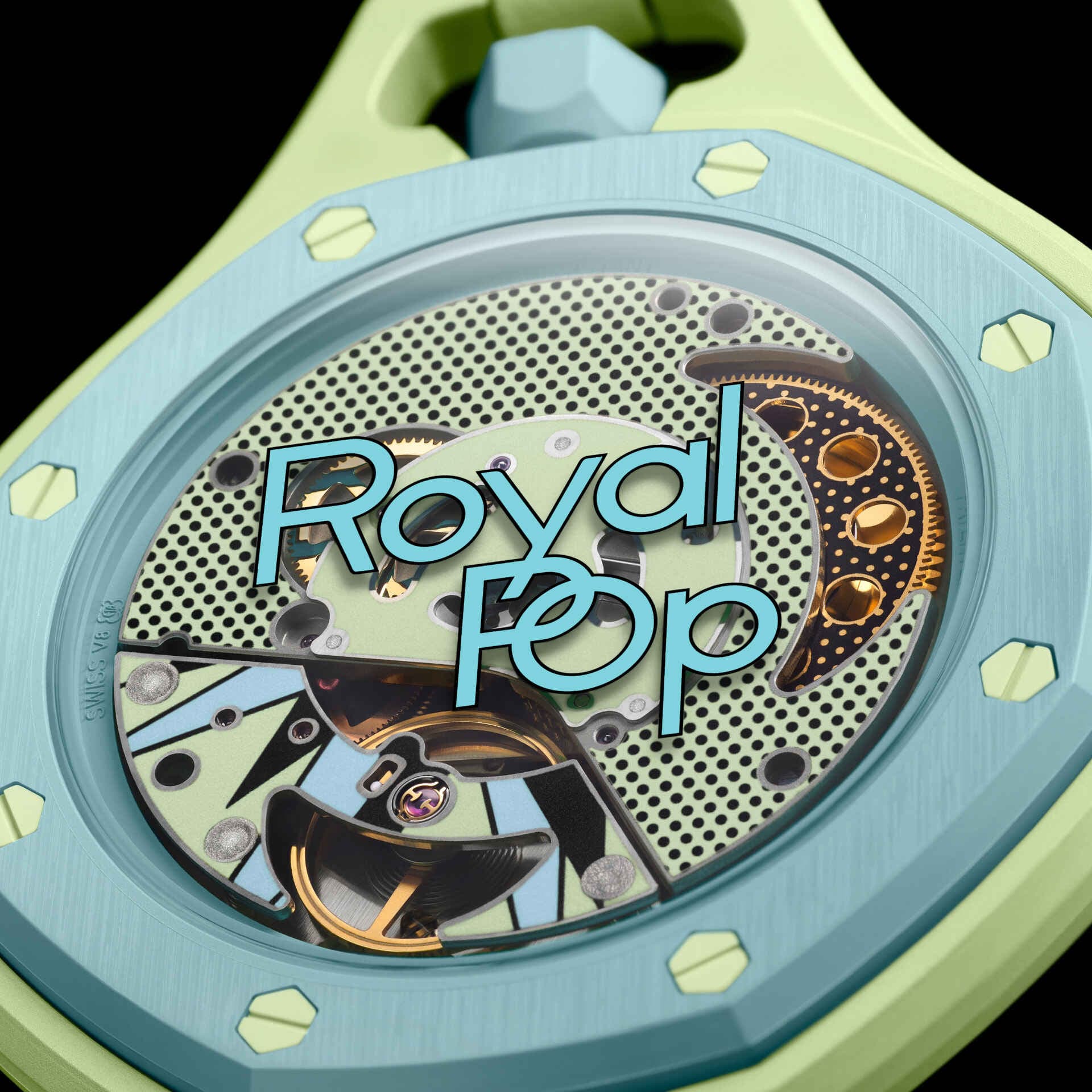 Swatch x Audemars Piguet AP Bioceramic Royal Pop Blaue Acht