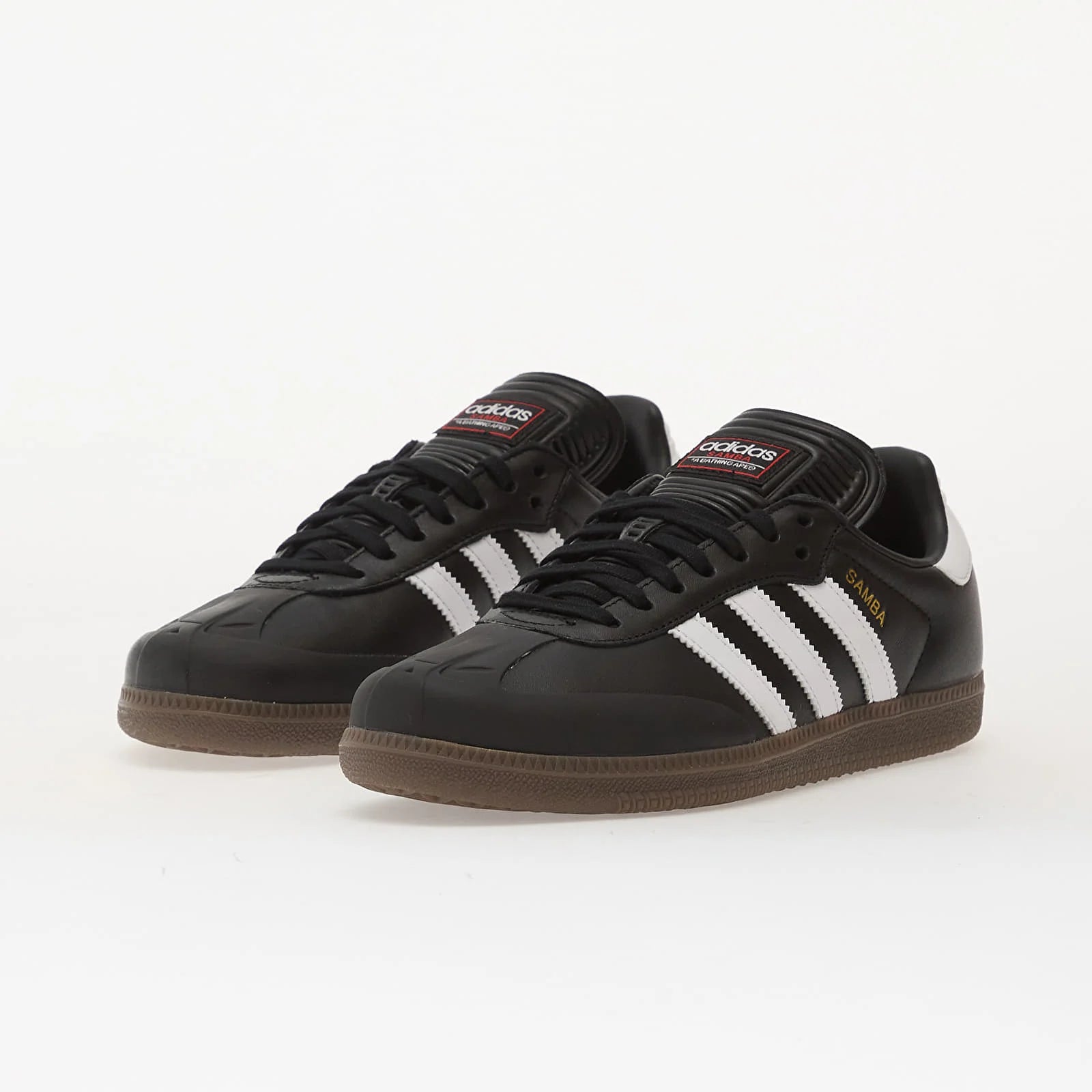 Adidas Samba Bape Black White Gum