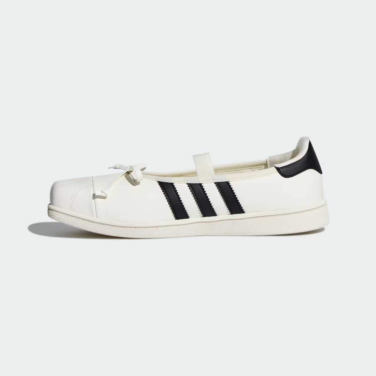 Adidas Superstar Square Toe Ballet JENNIE Off White Black