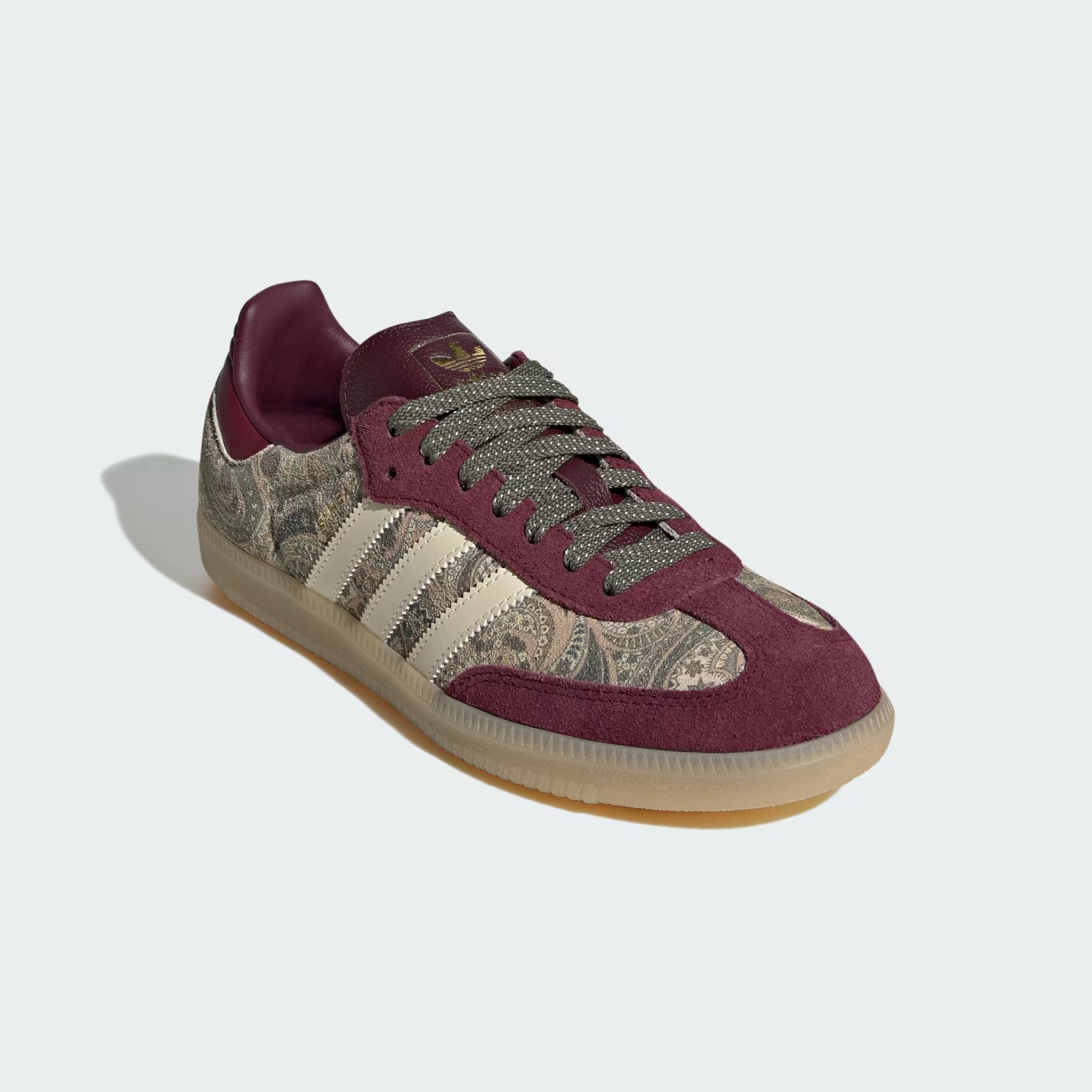 Adidas Samba OG Liberty London Maroon Warm Vanilla