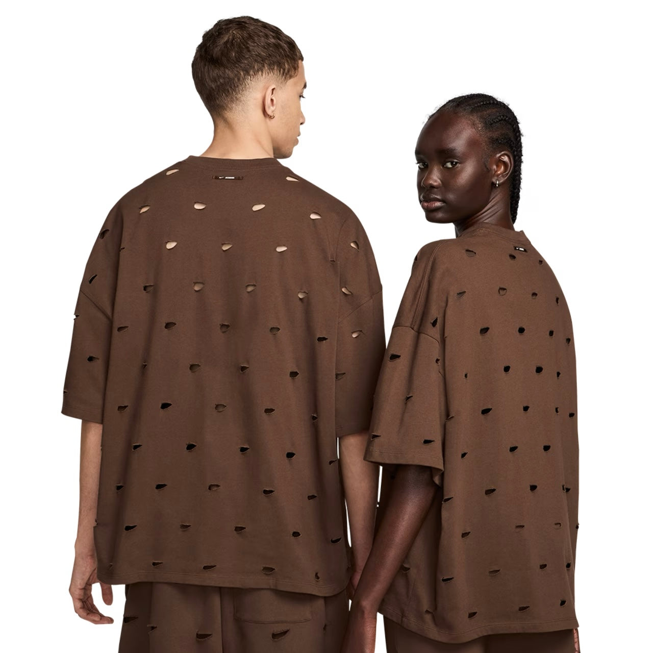 Nike x Jacquemus Le SWOOSH T-Shirt Brown