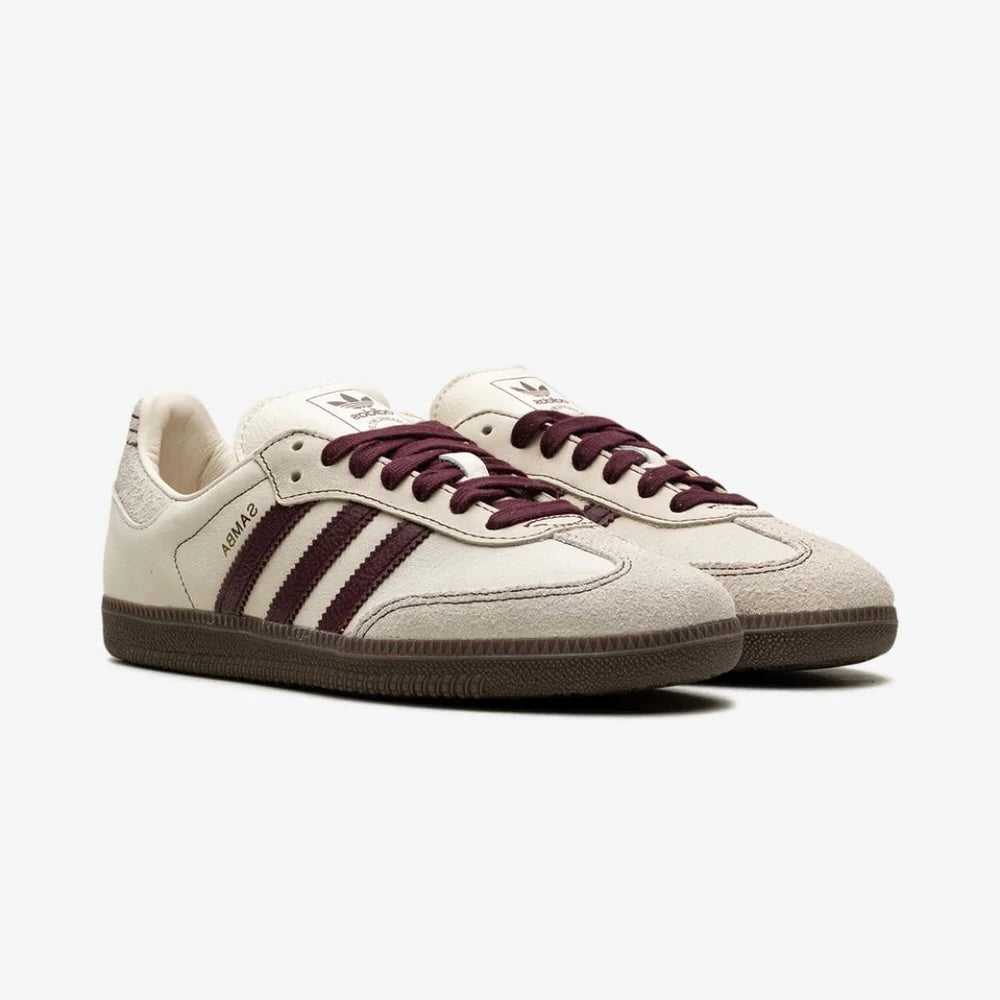 Adidas Samba Wonder White Maroon