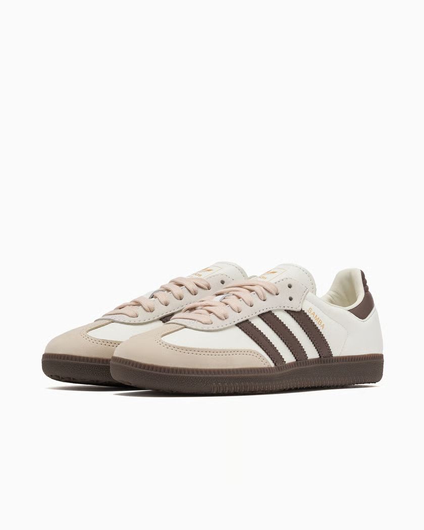 Adidas Samba OG Off White Earth Strata Gum (Women’s)