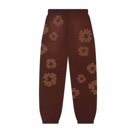 Denim Tears Mono Cotton Wreath Sweatpants Brown