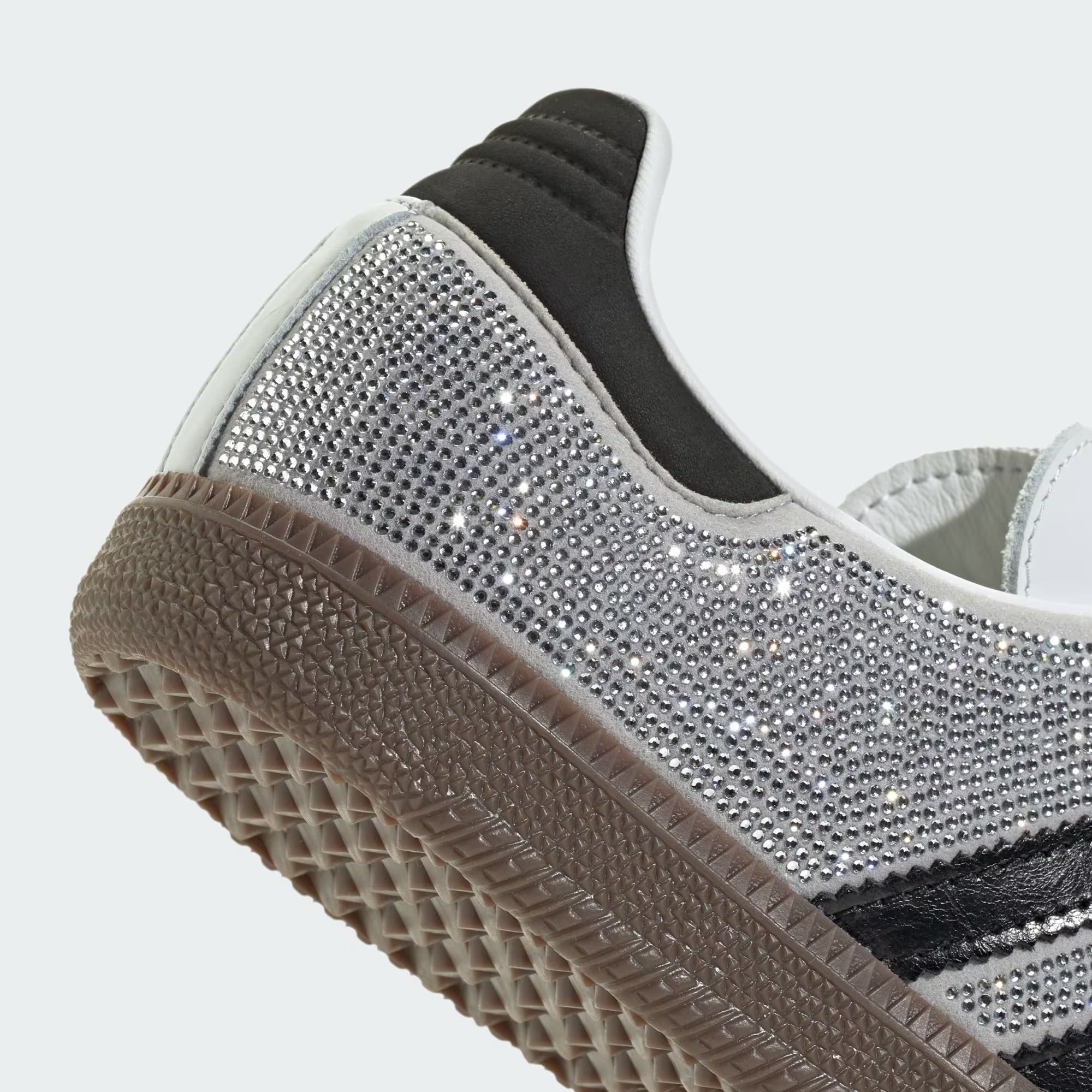 Adidas Samba OG Rhinestone Crystal White Silver