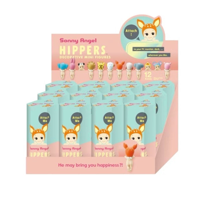 Sonny Angel Hippers Animals Series Sealed Case (12 Blind Box)