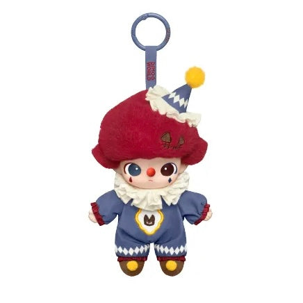 Pop Mart Why So Serious Series Labubu Dimoo Flame Clown Vinyl Plush Pendant