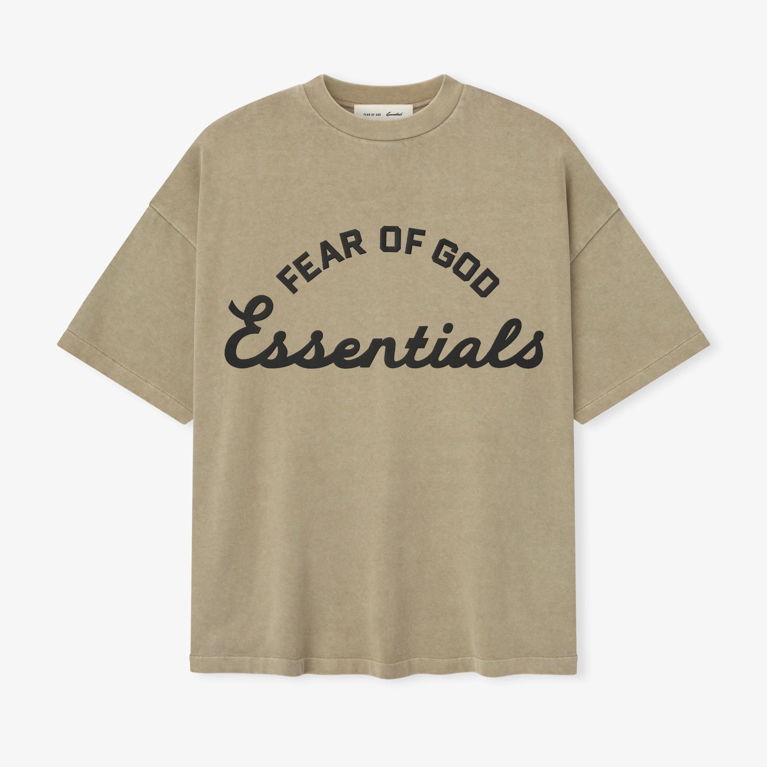 Fear of God Essentials Training 90’s Short Sleeve Tee Faded Dune