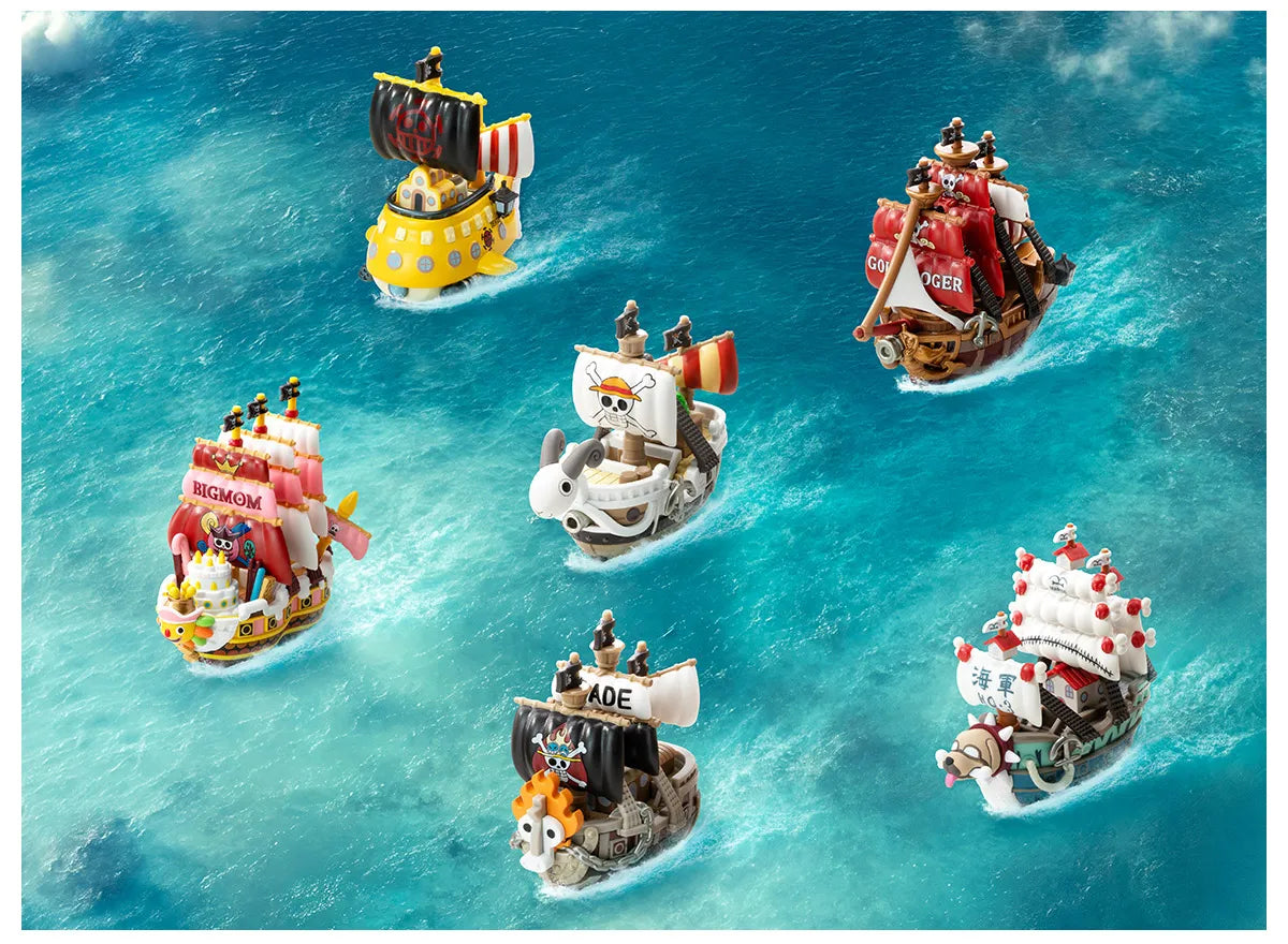 Pop Mart One Piece The Grand Line Series Vehicles Figure Sealed Case (12 Blind Box)