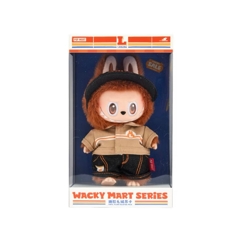Pop Mart The Monsters Labubu Limited Edition Wacky Mart Series Vinyl Plush Pendant