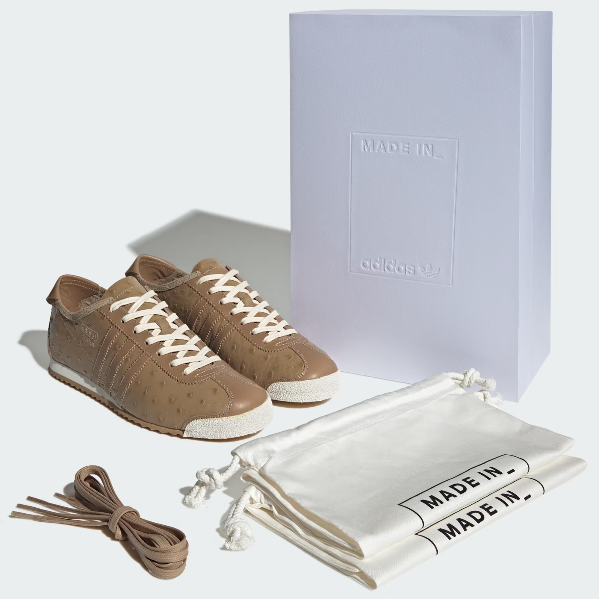 Adidas Italia 60s Cardboard Brown Made In Italy