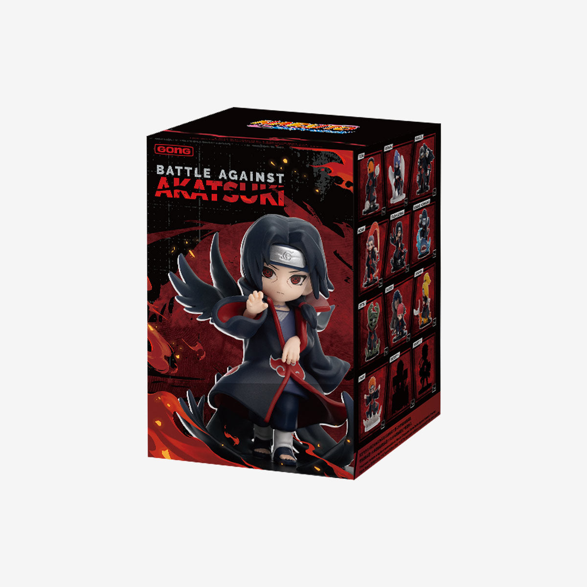 Pop Mart Naruto: Shippuden Series Battle Against Akatsuki Themed Figure Single Blind Box