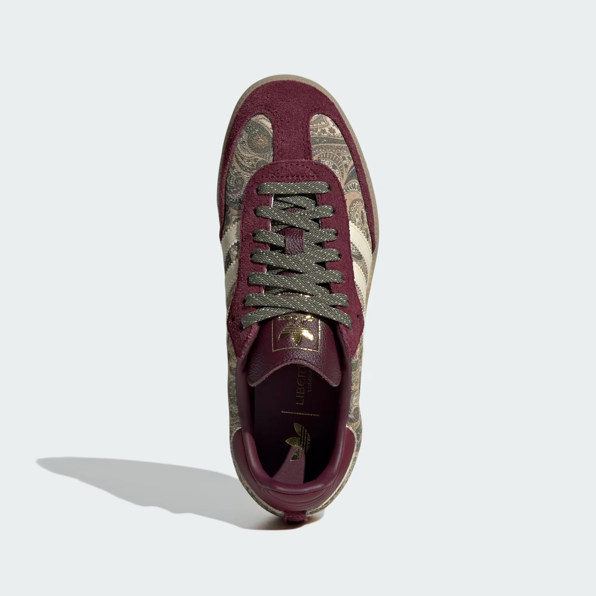Adidas Samba OG Liberty London Maroon Warm Vanilla