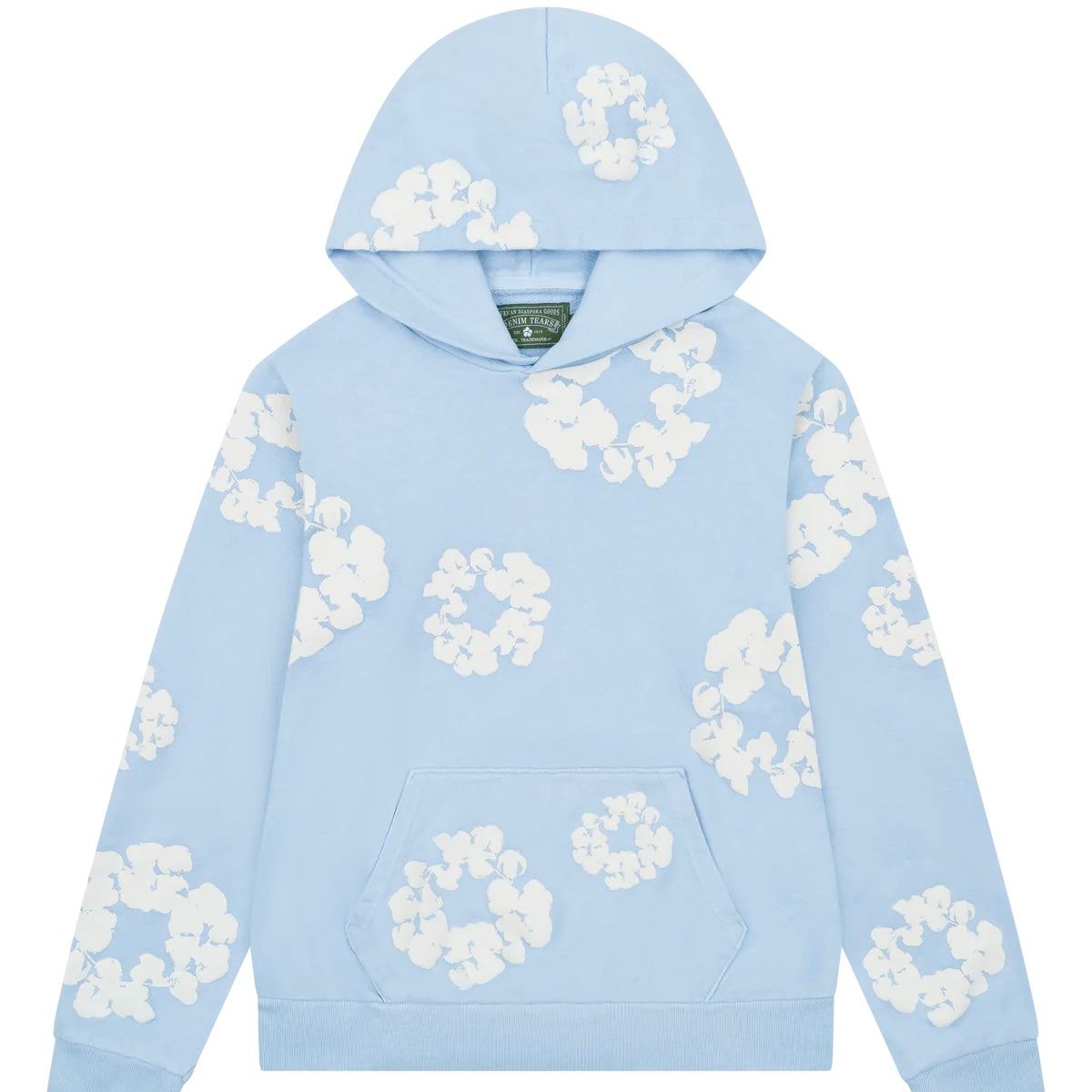 Denim Tears The Cotton Wreath Hoodie Powder Blue