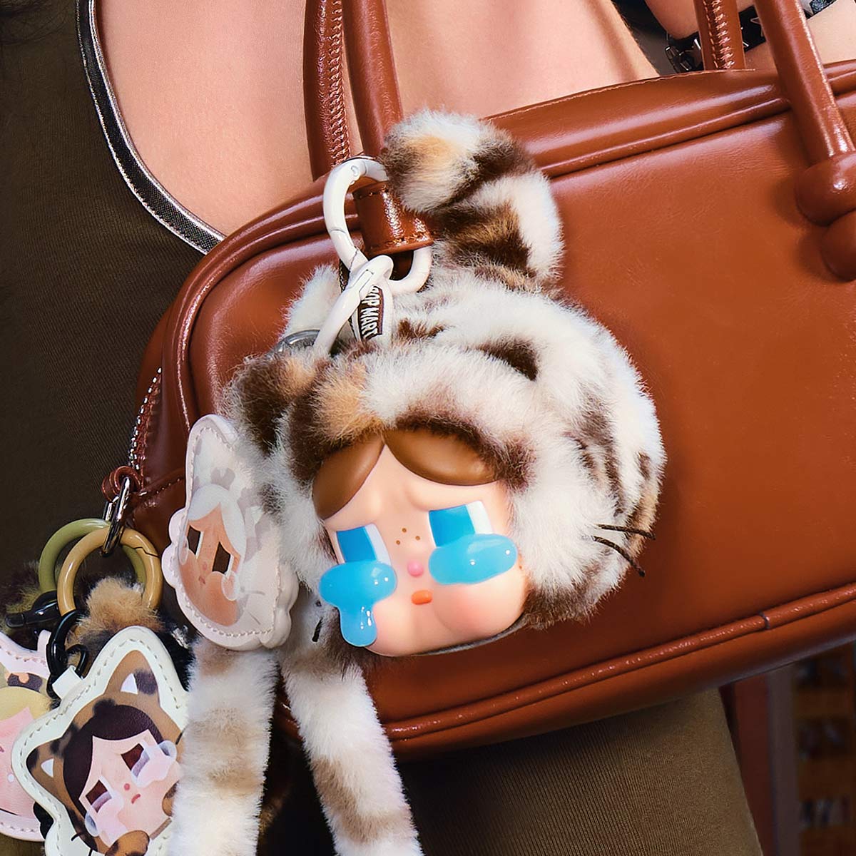Pop Mart CryBaby Wild But Cutie Series Vinyl Face Plush Pendant Sealed Case (6 Blind Box)