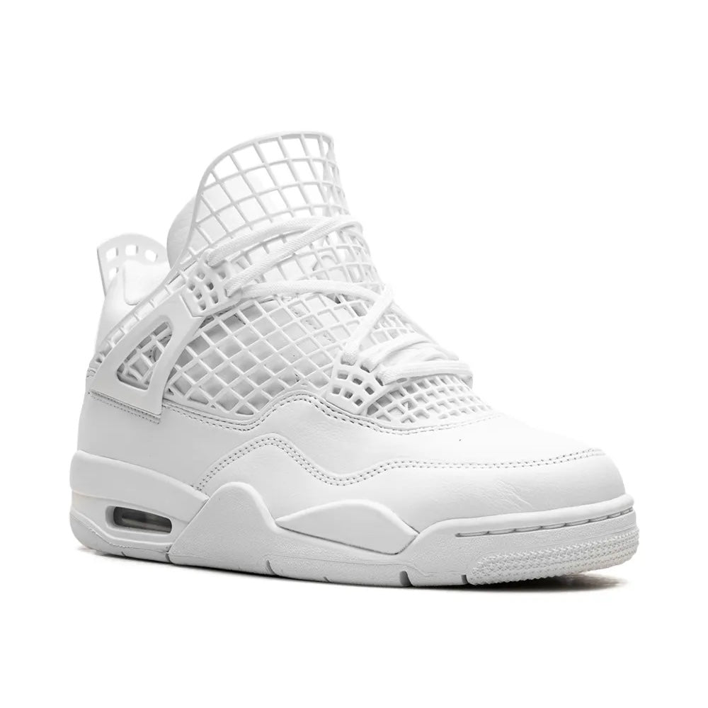 Jordan 4 Net Triple Blanc
