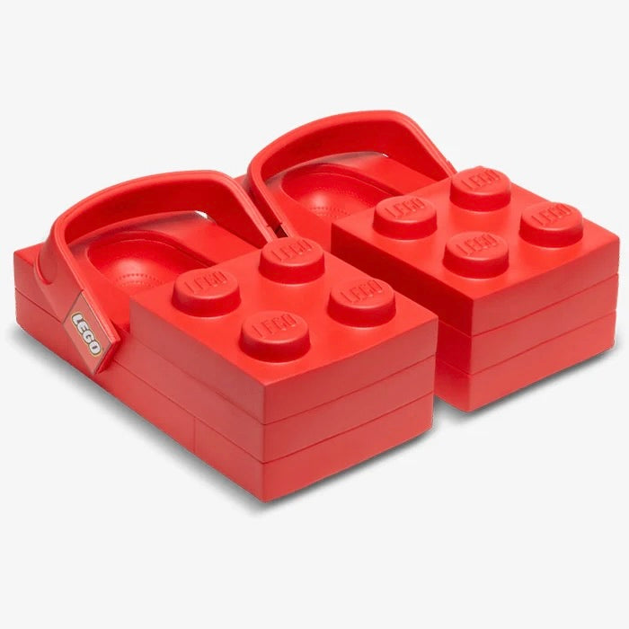 Crocs Brick Clog LEGO Red