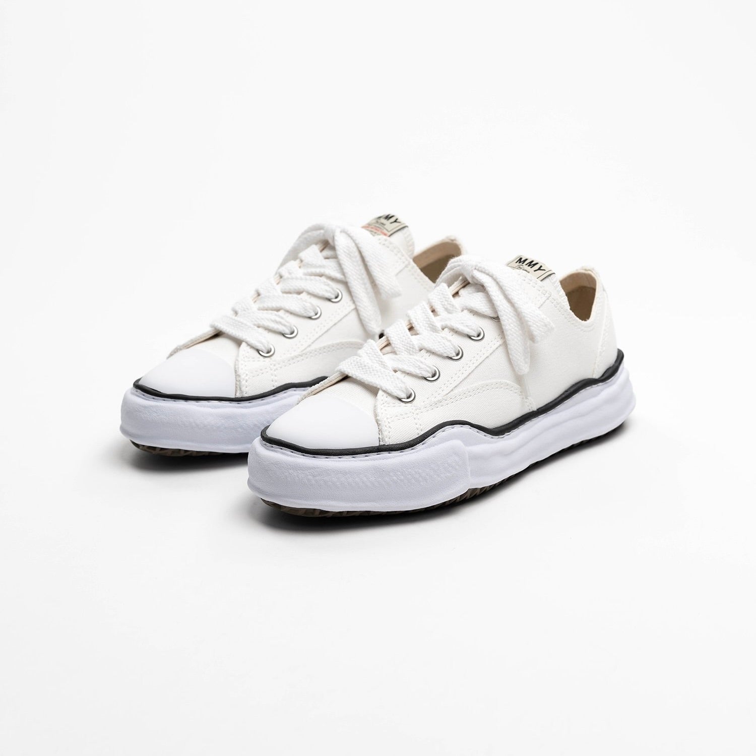 Maison Mihara Yasuhiro Peterson Sole Canvas Low White