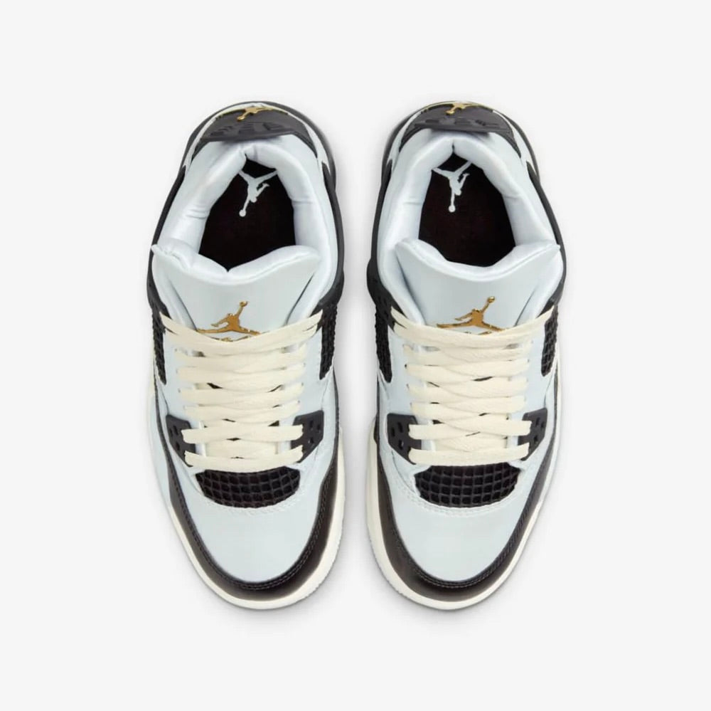 Jordan 4 Platinum Gold