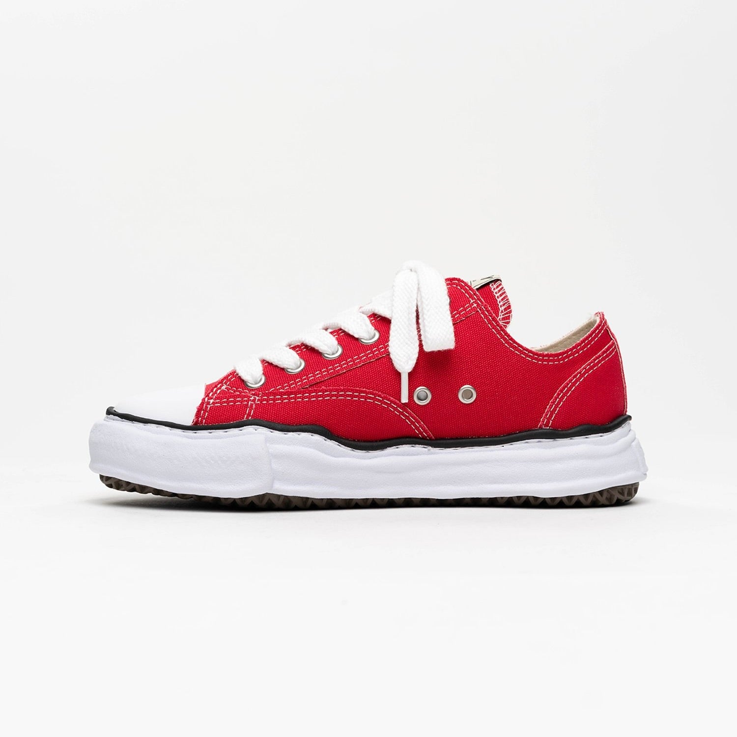 Maison Mihara Yasuhiro Peterson Sole Canvas Low Red