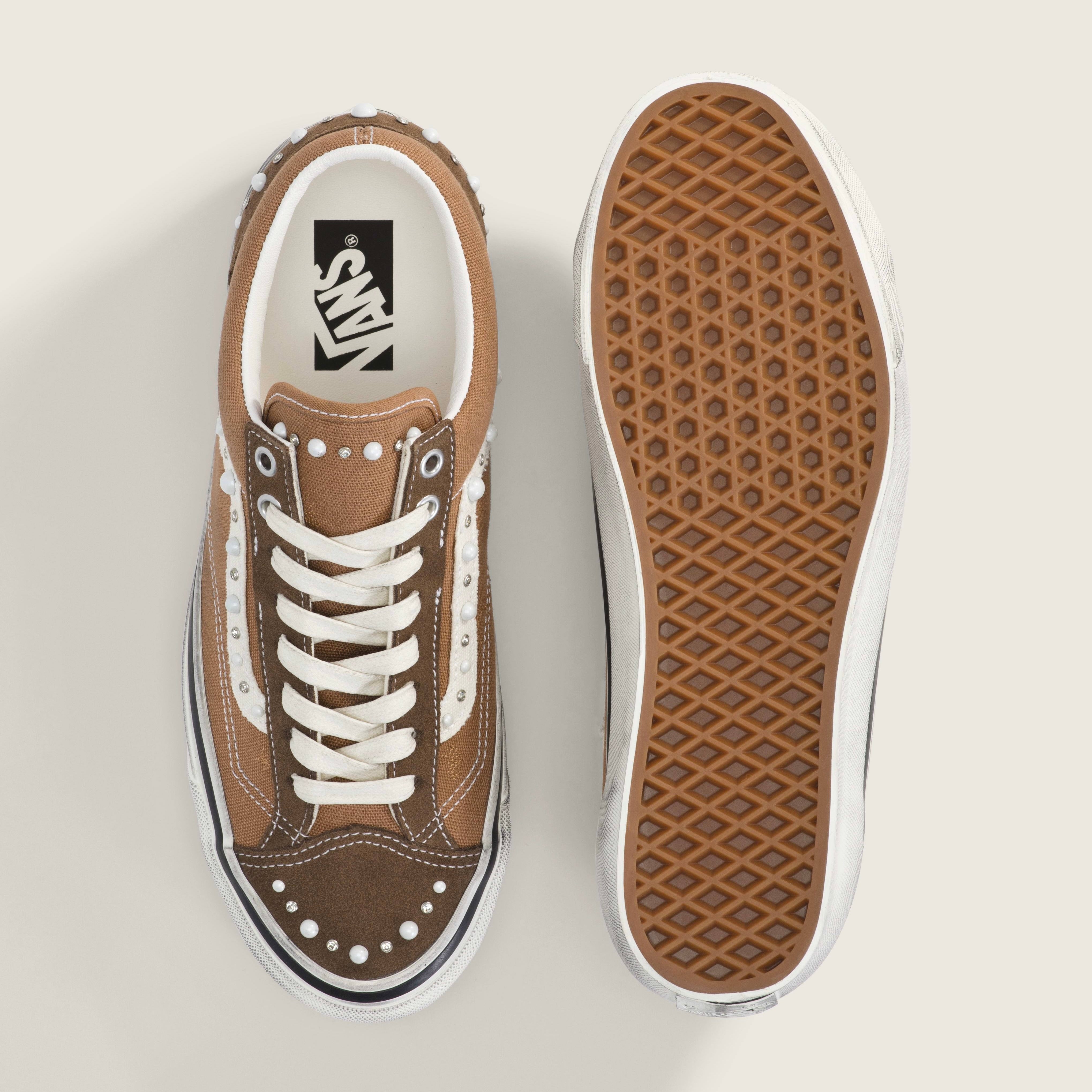 Vans LX Old School 36 Pearlized Pack Vintage Cocoa Brown