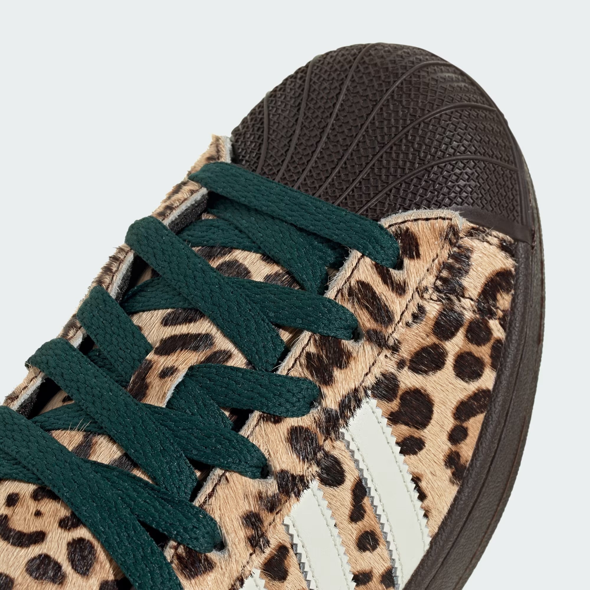 Adidas Superstar II Leopard Dark Brown Ivory