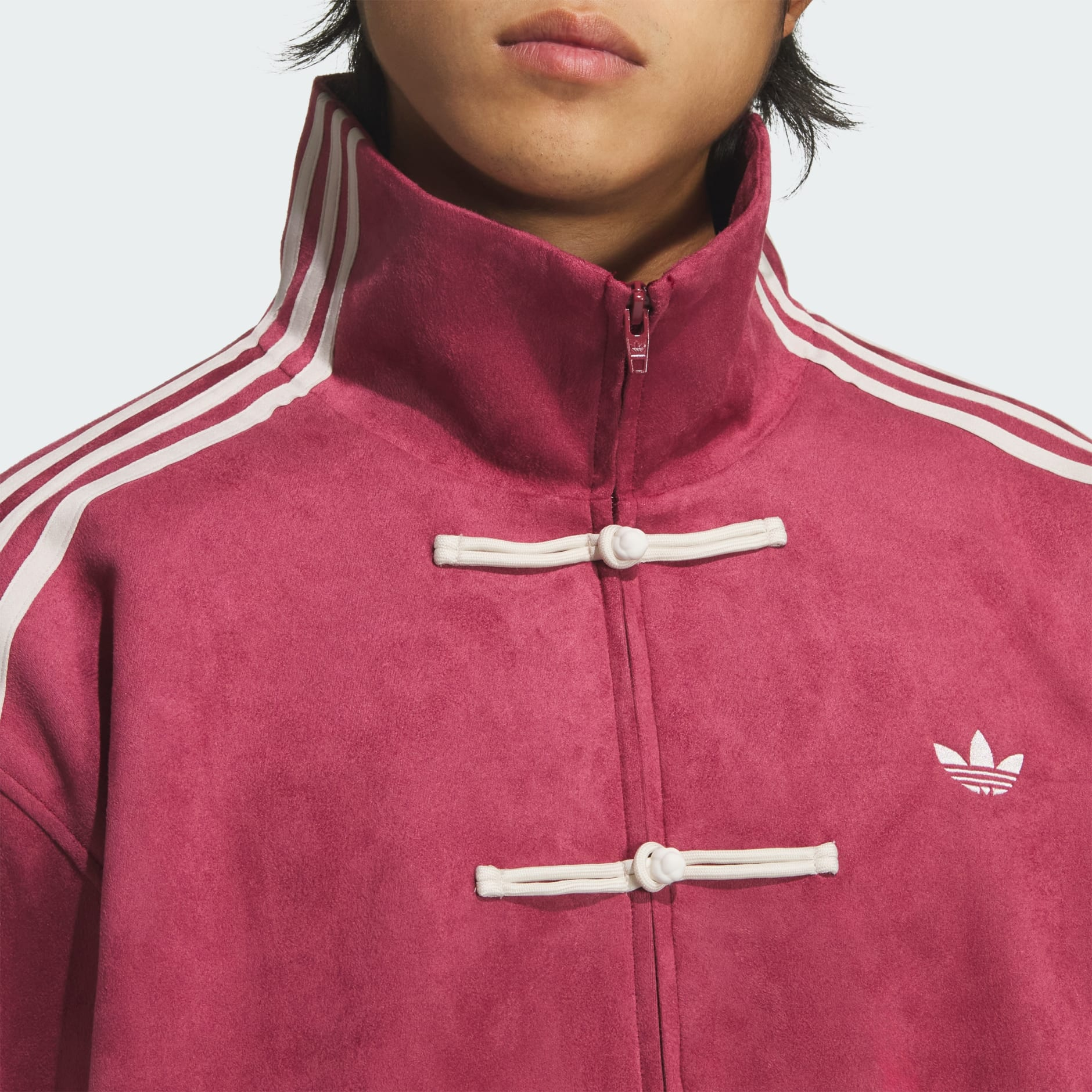 Adidas CTT Chinese Track Top 3.1 Gender Neutral Jacket Collegiate Burgundy