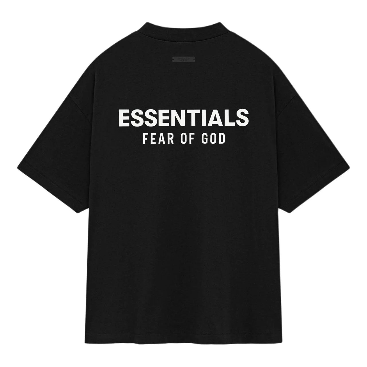 Fear Of God Essentials Jersey Crewneck T-shirt Black