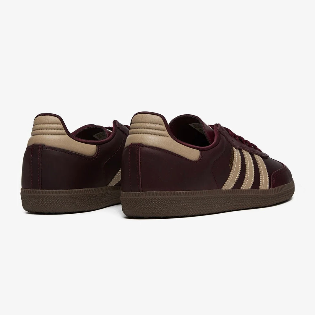 Adidas Samba Maroon Crystal Sand