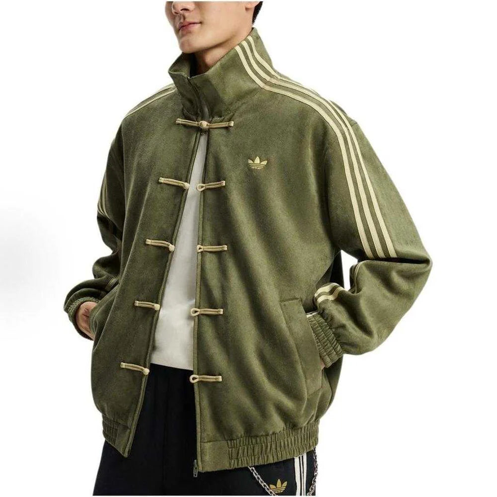 Adidas CTT Chinese Track Top 3.1 Gender Neutral Jacket Olive