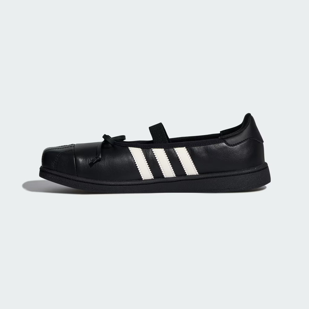 Adidas Superstar Square Toe Ballet JENNIE Black Offf White