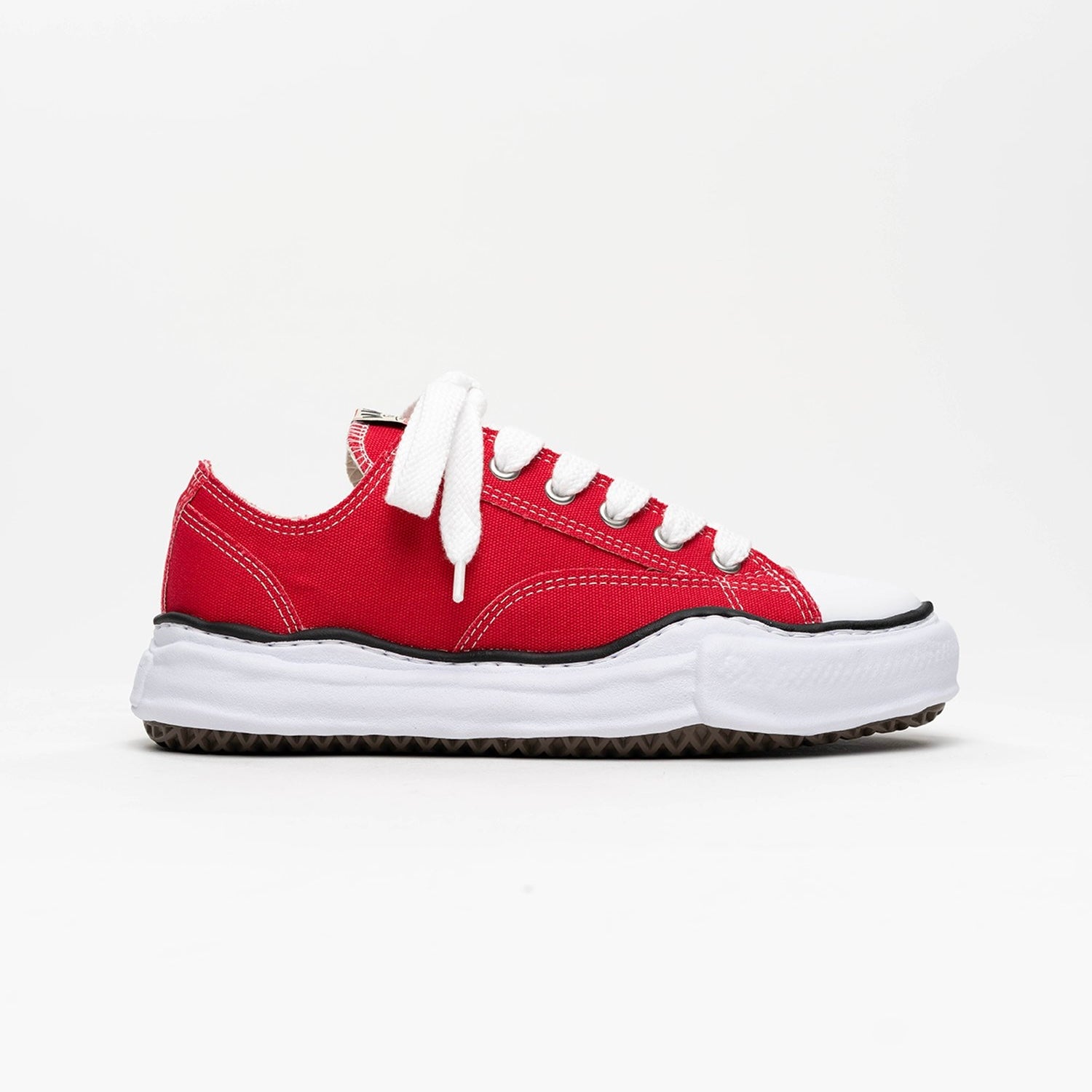 Maison Mihara Yasuhiro Peterson Sole Canvas Low Red