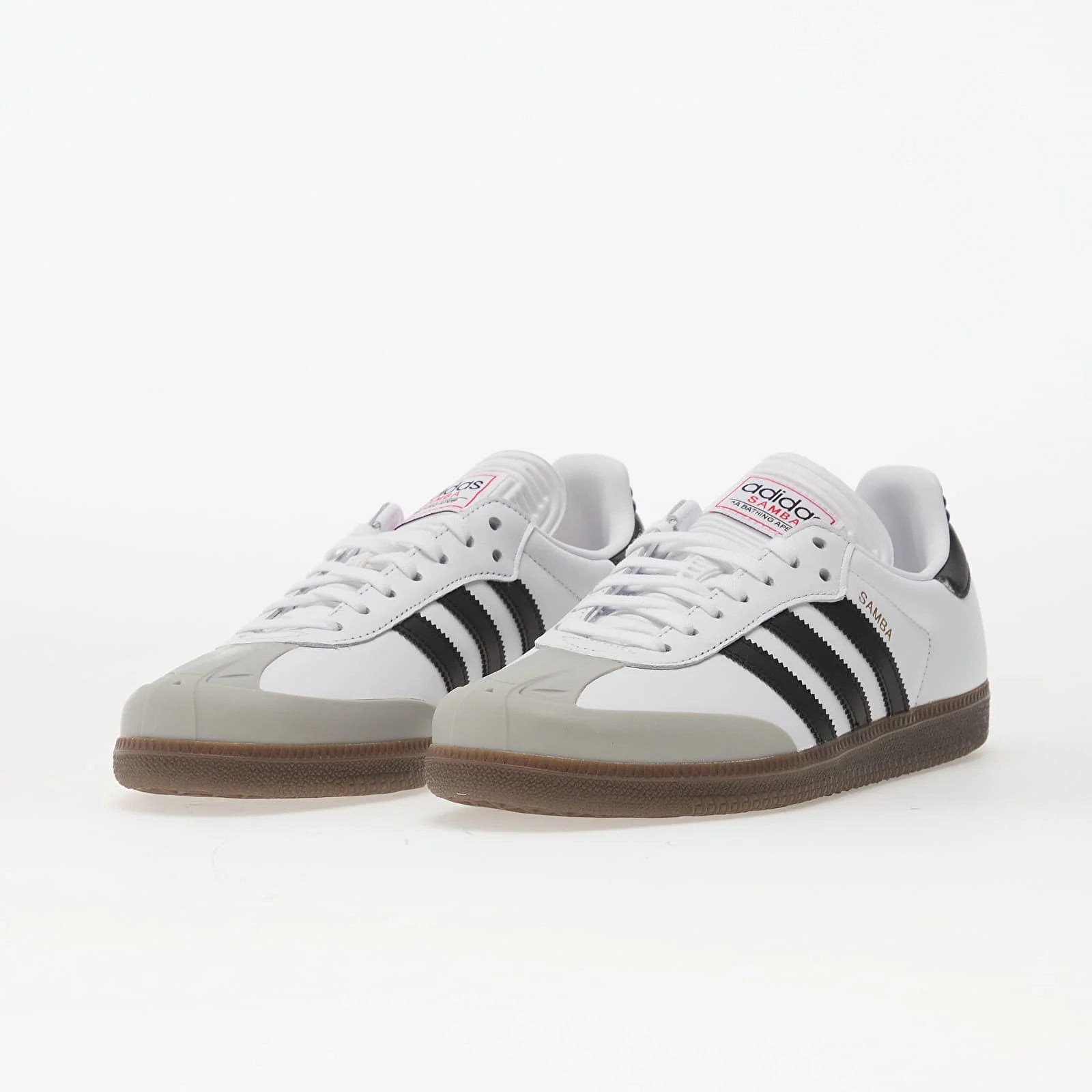 Adidas Samba Bape White Black Gum