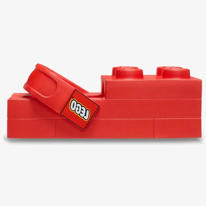 Crocs Brick Clog LEGO Red